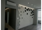 Монтаж 3д3D панелей Киев. Гипсовые 3D панели httpsrozetka.com.ua3d-paneli